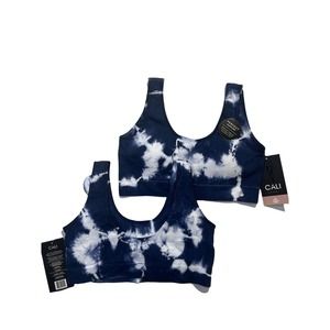 Cali Sport Tie Dye Sports Bras (2) Size S